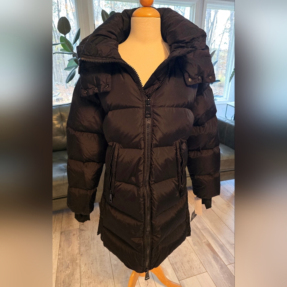 SAM. Addison Detachable hood Down Coat Black Size M - Picture 16 of 16